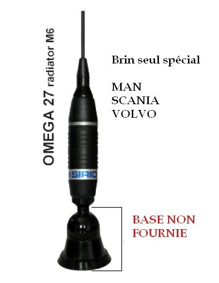 OMEGA 27 M6 WHIP SIRIO antennes à perçage pour vos radios cb 33,00 €