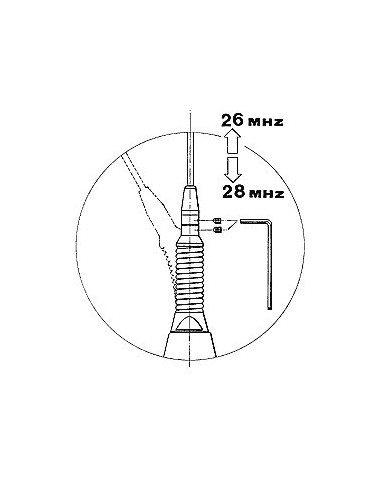 ML 145 N SUPERSTAR antenne mobile pour radio cb - 34,00 €