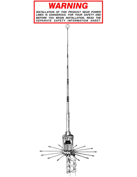 2008 SIRIO ANT BASE 5/8 8 RADIANS 2008 SIRIO ANT BASE 5/8 8 RADIANS