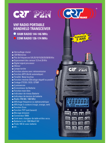 CRT P2N VHF COM