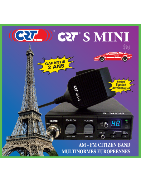 CRT SMINI poste radio cb,citizen band