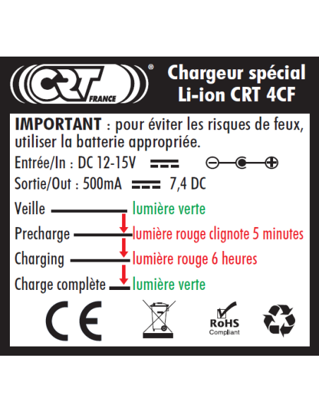 CHARGER CRT 4CF