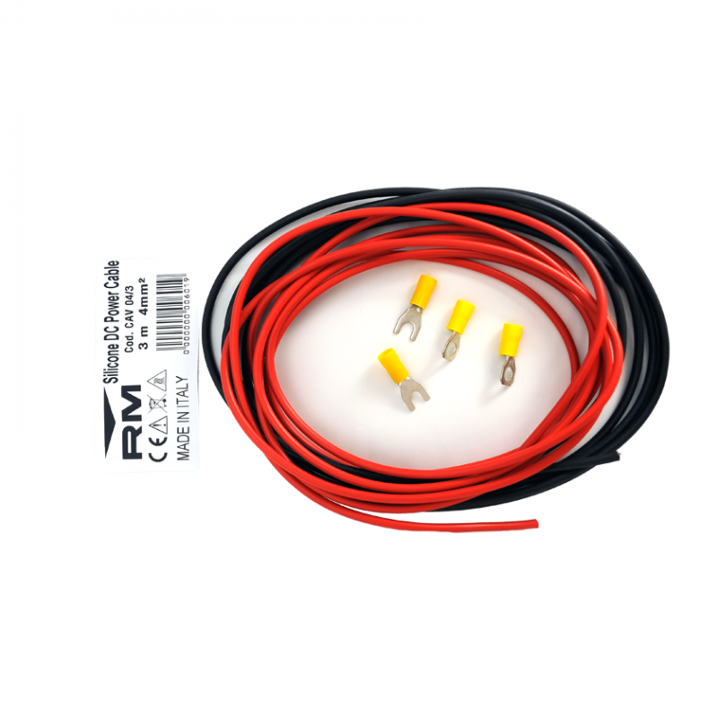 RM Silicon DC Power Cable Kits