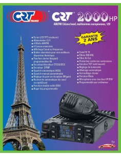 CRT 2000HP poste cb avec grand écran LCD couleurs DISPONIBLE