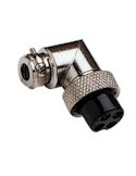 NC 594 L-TYPE MIKE CONNECTOR 4-POL